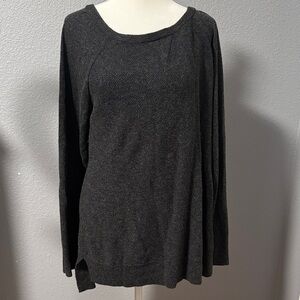 American Eagle Charcoal color lighter weight sweater size XL